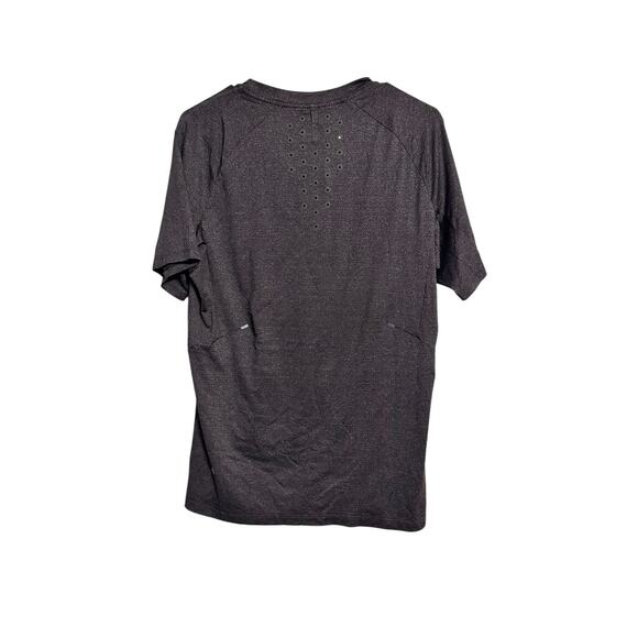 Lululemon Better Everyday Gray Vented Running Shirt Women's Size Medium - Picture 2 of 6